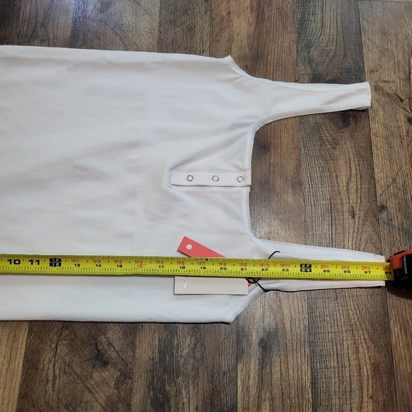 Popilush White Button Down Sleeveless Tummy Control Tank Top Bodysuit Size 5XL - Picture 7 of 10